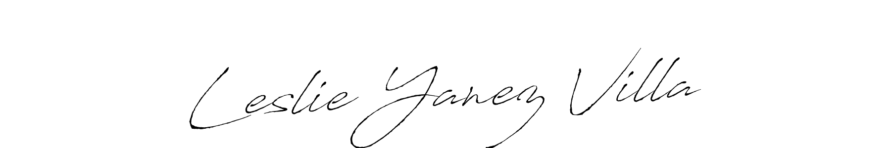 The best way (Antro_Vectra) to make a short signature is to pick only two or three words in your name. The name Leslie Yanez Villa include a total of six letters. For converting this name. Leslie Yanez Villa signature style 6 images and pictures png