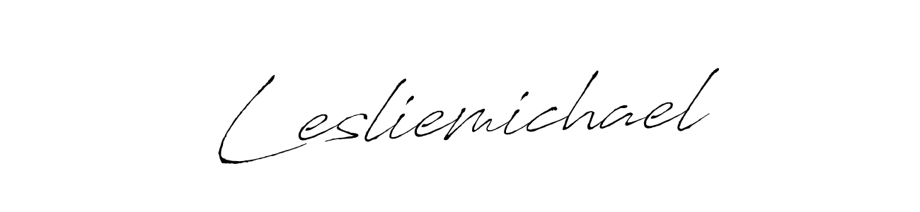 How to Draw Lesliemichael signature style? Antro_Vectra is a latest design signature styles for name Lesliemichael. Lesliemichael signature style 6 images and pictures png