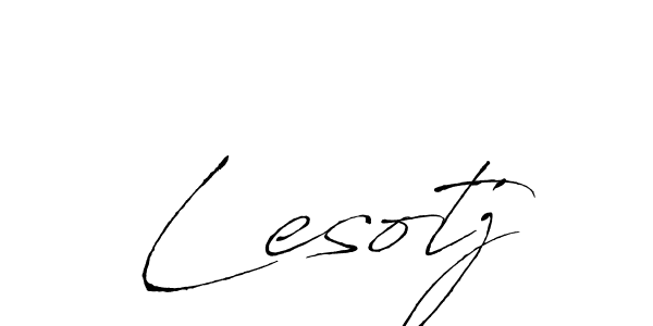 Also we have Lesotj name is the best signature style. Create professional handwritten signature collection using Antro_Vectra autograph style. Lesotj signature style 6 images and pictures png