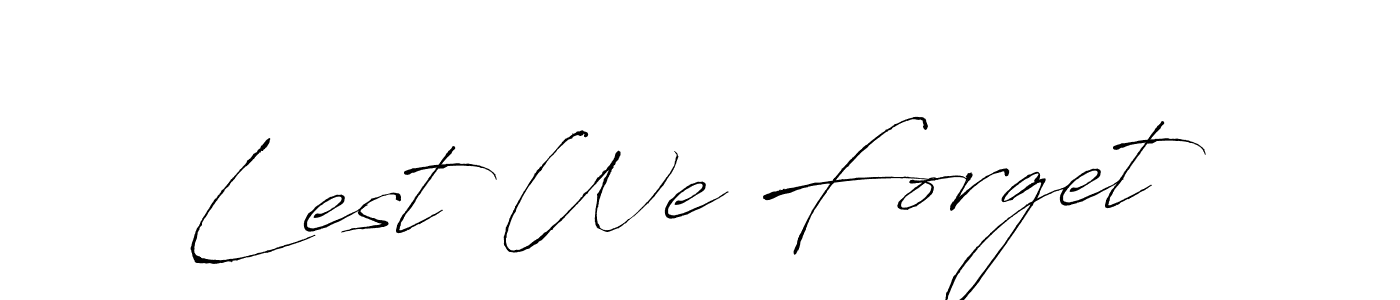 The best way (Antro_Vectra) to make a short signature is to pick only two or three words in your name. The name Lest We Forget include a total of six letters. For converting this name. Lest We Forget signature style 6 images and pictures png