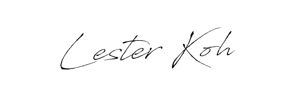 Make a beautiful signature design for name Lester Koh. Use this online signature maker to create a handwritten signature for free. Lester Koh signature style 6 images and pictures png
