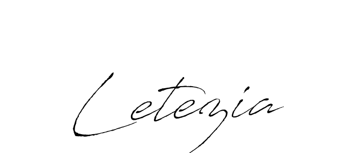 Best and Professional Signature Style for Letezia. Antro_Vectra Best Signature Style Collection. Letezia signature style 6 images and pictures png