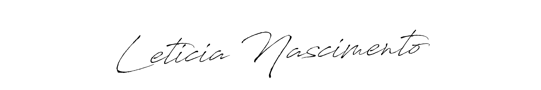 The best way (Antro_Vectra) to make a short signature is to pick only two or three words in your name. The name Leticia Nascimento include a total of six letters. For converting this name. Leticia Nascimento signature style 6 images and pictures png