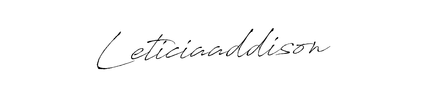 Best and Professional Signature Style for Leticiaaddison. Antro_Vectra Best Signature Style Collection. Leticiaaddison signature style 6 images and pictures png