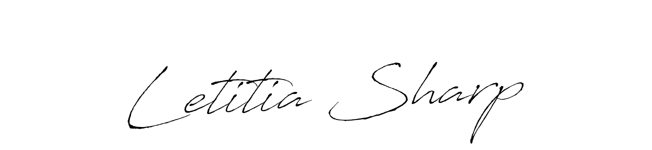 Use a signature maker to create a handwritten signature online. With this signature software, you can design (Antro_Vectra) your own signature for name Letitia Sharp. Letitia Sharp signature style 6 images and pictures png