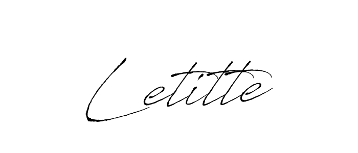 The best way (Antro_Vectra) to make a short signature is to pick only two or three words in your name. The name Letitte include a total of six letters. For converting this name. Letitte signature style 6 images and pictures png