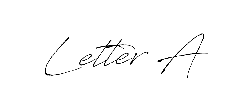 Make a beautiful signature design for name Letter A. With this signature (Antro_Vectra) style, you can create a handwritten signature for free. Letter A signature style 6 images and pictures png