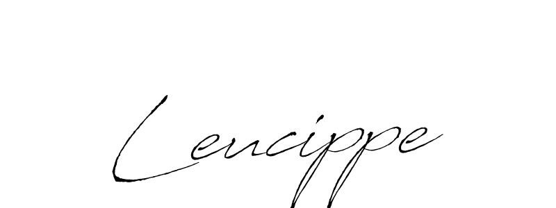 Also we have Leucippe name is the best signature style. Create professional handwritten signature collection using Antro_Vectra autograph style. Leucippe signature style 6 images and pictures png