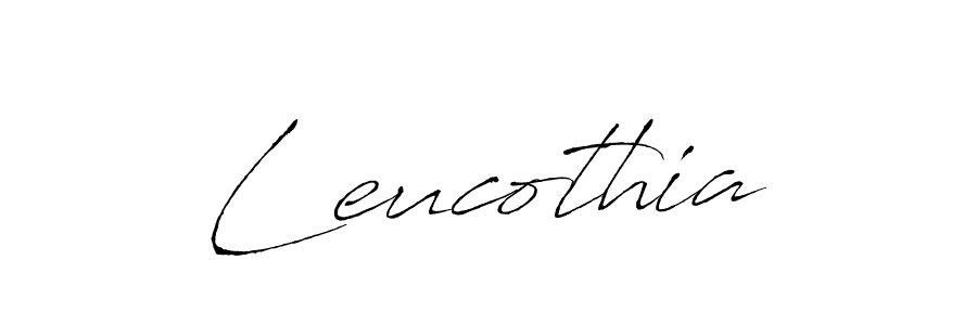 Make a beautiful signature design for name Leucothia. With this signature (Antro_Vectra) style, you can create a handwritten signature for free. Leucothia signature style 6 images and pictures png