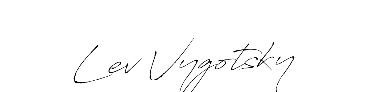 Design your own signature with our free online signature maker. With this signature software, you can create a handwritten (Antro_Vectra) signature for name Lev Vygotsky. Lev Vygotsky signature style 6 images and pictures png