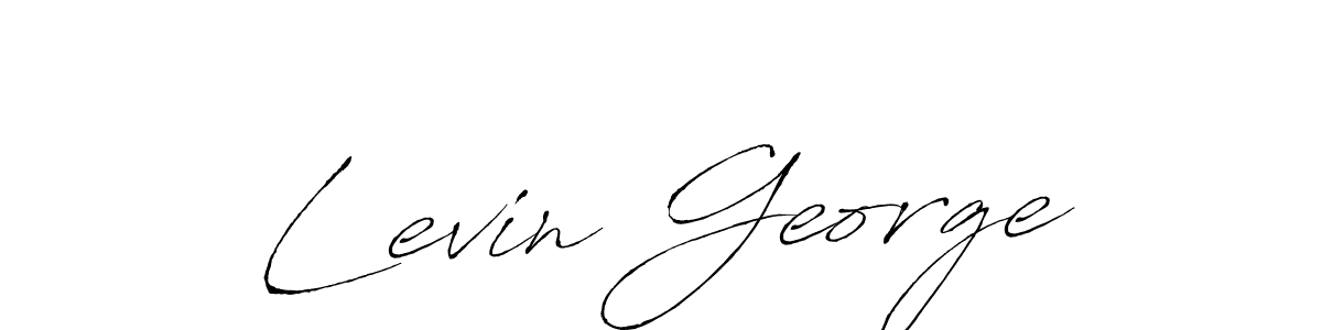 The best way (Antro_Vectra) to make a short signature is to pick only two or three words in your name. The name Levin George include a total of six letters. For converting this name. Levin George signature style 6 images and pictures png
