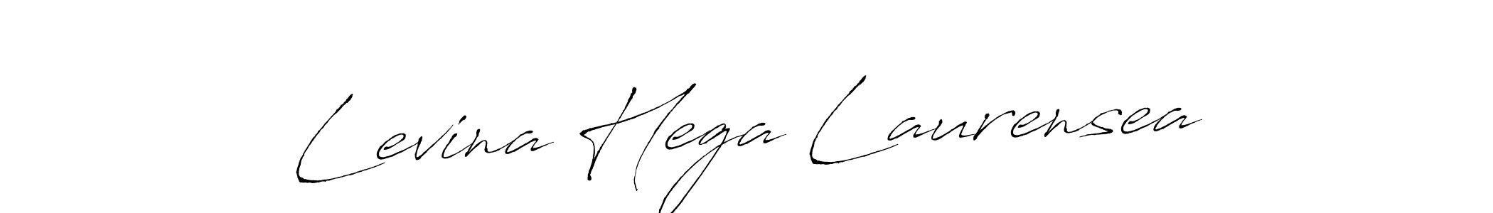 You should practise on your own different ways (Antro_Vectra) to write your name (Levina Hega Laurensea) in signature. don't let someone else do it for you. Levina Hega Laurensea signature style 6 images and pictures png