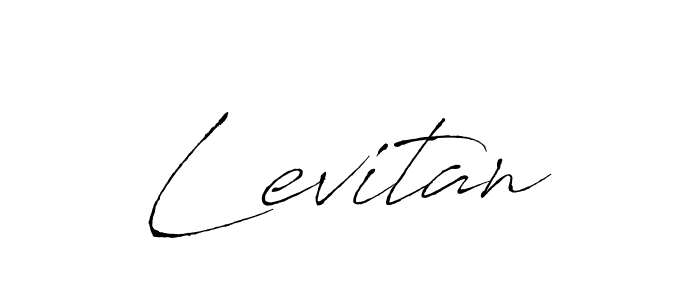 Use a signature maker to create a handwritten signature online. With this signature software, you can design (Antro_Vectra) your own signature for name Levitan. Levitan signature style 6 images and pictures png