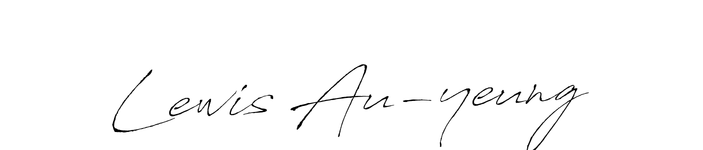 It looks lik you need a new signature style for name Lewis Au-yeung. Design unique handwritten (Antro_Vectra) signature with our free signature maker in just a few clicks. Lewis Au-yeung signature style 6 images and pictures png