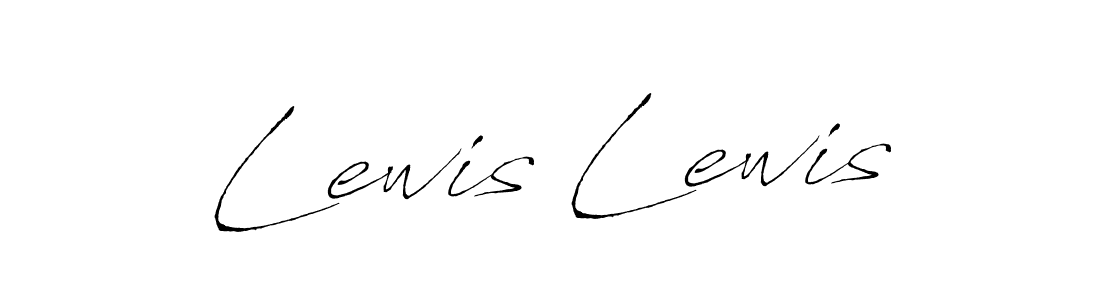 You should practise on your own different ways (Antro_Vectra) to write your name (Lewis Lewis) in signature. don't let someone else do it for you. Lewis Lewis signature style 6 images and pictures png