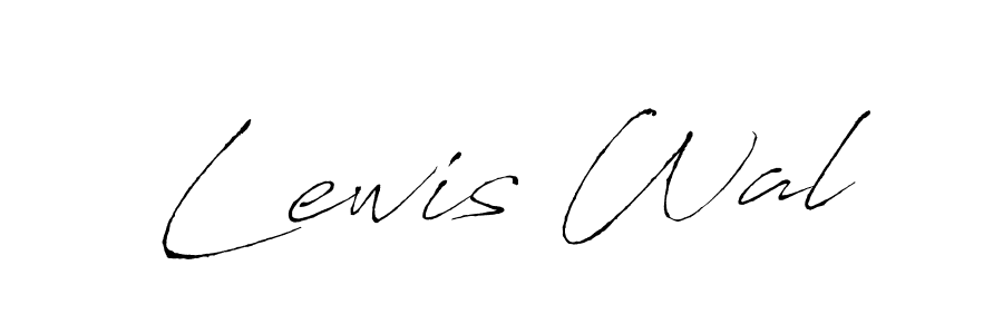 It looks lik you need a new signature style for name Lewis Wal. Design unique handwritten (Antro_Vectra) signature with our free signature maker in just a few clicks. Lewis Wal signature style 6 images and pictures png