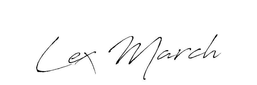 How to make Lex March name signature. Use Antro_Vectra style for creating short signs online. This is the latest handwritten sign. Lex March signature style 6 images and pictures png