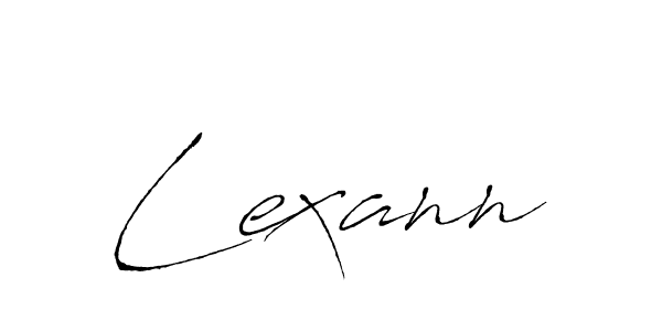 How to make Lexann name signature. Use Antro_Vectra style for creating short signs online. This is the latest handwritten sign. Lexann signature style 6 images and pictures png