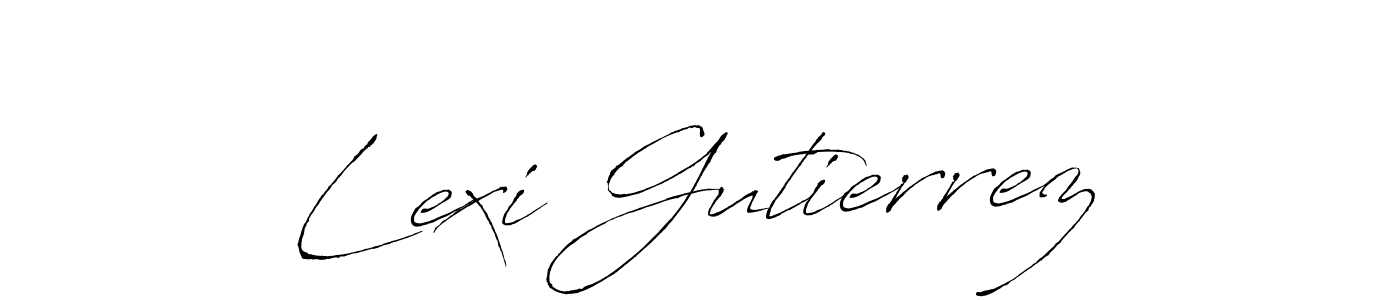 Also You can easily find your signature by using the search form. We will create Lexi Gutierrez name handwritten signature images for you free of cost using Antro_Vectra sign style. Lexi Gutierrez signature style 6 images and pictures png