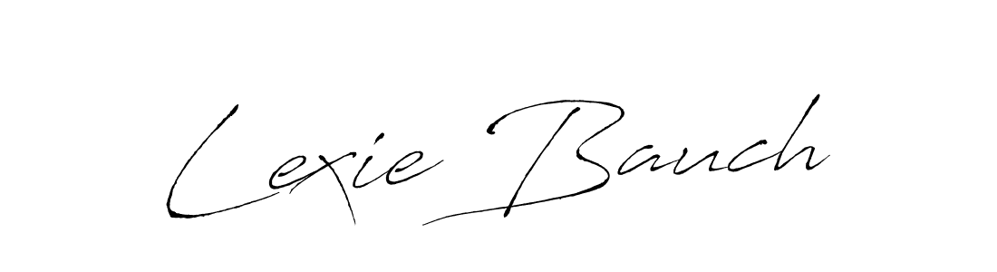 Design your own signature with our free online signature maker. With this signature software, you can create a handwritten (Antro_Vectra) signature for name Lexie Bauch. Lexie Bauch signature style 6 images and pictures png