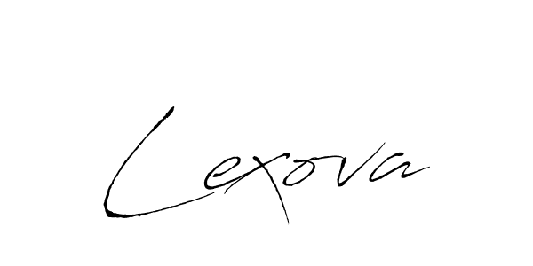 Once you've used our free online signature maker to create your best signature Antro_Vectra style, it's time to enjoy all of the benefits that Lexova name signing documents. Lexova signature style 6 images and pictures png