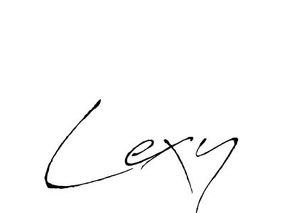 Similarly Antro_Vectra is the best handwritten signature design. Signature creator online .You can use it as an online autograph creator for name Lexy. Lexy signature style 6 images and pictures png