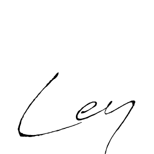 Design your own signature with our free online signature maker. With this signature software, you can create a handwritten (Antro_Vectra) signature for name Ley. Ley signature style 6 images and pictures png