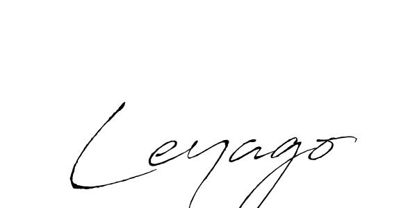 How to make Leyago name signature. Use Antro_Vectra style for creating short signs online. This is the latest handwritten sign. Leyago signature style 6 images and pictures png