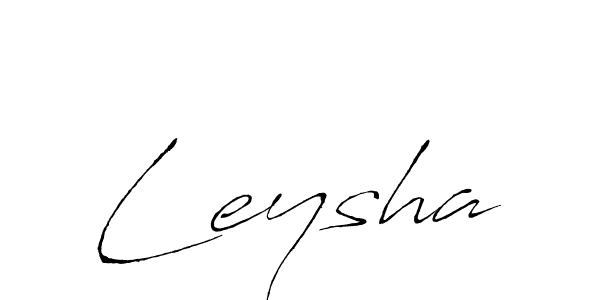 The best way (Antro_Vectra) to make a short signature is to pick only two or three words in your name. The name Leysha include a total of six letters. For converting this name. Leysha signature style 6 images and pictures png