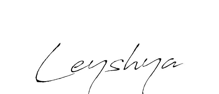 Create a beautiful signature design for name Leyshya. With this signature (Antro_Vectra) fonts, you can make a handwritten signature for free. Leyshya signature style 6 images and pictures png