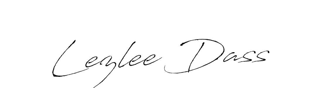 Make a short Lezlee Dass signature style. Manage your documents anywhere anytime using Antro_Vectra. Create and add eSignatures, submit forms, share and send files easily. Lezlee Dass signature style 6 images and pictures png