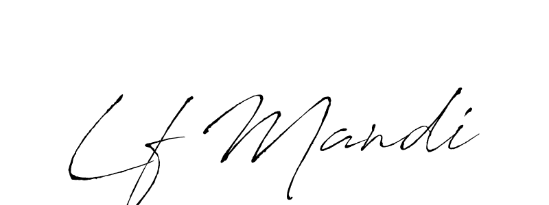 Lf Mandi stylish signature style. Best Handwritten Sign (Antro_Vectra) for my name. Handwritten Signature Collection Ideas for my name Lf Mandi. Lf Mandi signature style 6 images and pictures png