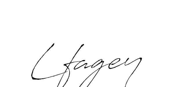 Make a beautiful signature design for name Lfagey. With this signature (Antro_Vectra) style, you can create a handwritten signature for free. Lfagey signature style 6 images and pictures png
