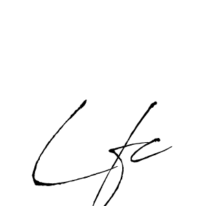 Create a beautiful signature design for name Lfc. With this signature (Antro_Vectra) fonts, you can make a handwritten signature for free. Lfc signature style 6 images and pictures png