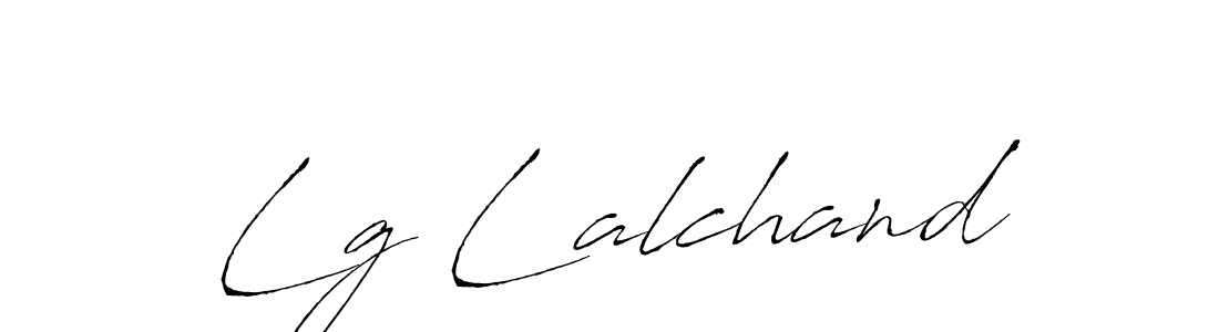 Create a beautiful signature design for name Lg Lalchand. With this signature (Antro_Vectra) fonts, you can make a handwritten signature for free. Lg Lalchand signature style 6 images and pictures png