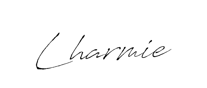 This is the best signature style for the Lharmie name. Also you like these signature font (Antro_Vectra). Mix name signature. Lharmie signature style 6 images and pictures png