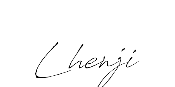 You should practise on your own different ways (Antro_Vectra) to write your name (Lhenji) in signature. don't let someone else do it for you. Lhenji signature style 6 images and pictures png