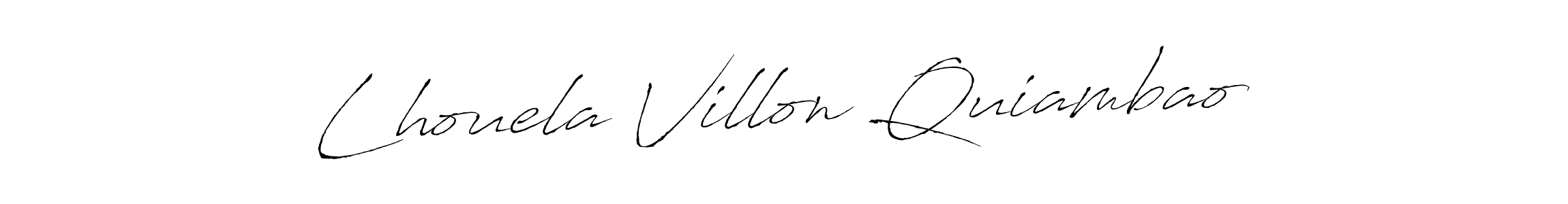 You should practise on your own different ways (Antro_Vectra) to write your name (Lhouela Villon Quiambao) in signature. don't let someone else do it for you. Lhouela Villon Quiambao signature style 6 images and pictures png