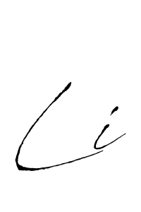 How to Draw Li signature style? Antro_Vectra is a latest design signature styles for name Li. Li signature style 6 images and pictures png