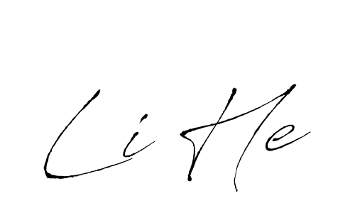 Also we have Li He name is the best signature style. Create professional handwritten signature collection using Antro_Vectra autograph style. Li He signature style 6 images and pictures png