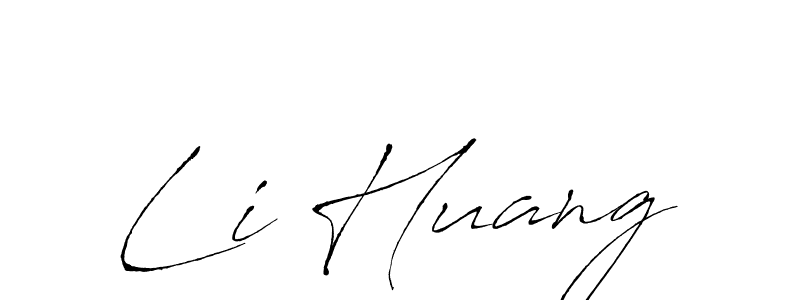 You should practise on your own different ways (Antro_Vectra) to write your name (Li Huang) in signature. don't let someone else do it for you. Li Huang signature style 6 images and pictures png