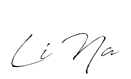 Once you've used our free online signature maker to create your best signature Antro_Vectra style, it's time to enjoy all of the benefits that Li Na name signing documents. Li Na signature style 6 images and pictures png