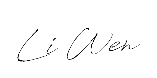 You can use this online signature creator to create a handwritten signature for the name Li Wen. This is the best online autograph maker. Li Wen signature style 6 images and pictures png
