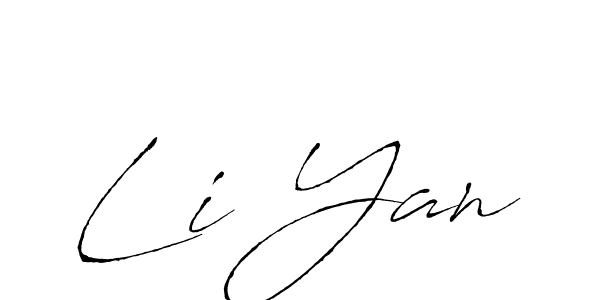 It looks lik you need a new signature style for name Li Yan. Design unique handwritten (Antro_Vectra) signature with our free signature maker in just a few clicks. Li Yan signature style 6 images and pictures png