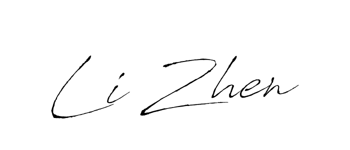 Similarly Antro_Vectra is the best handwritten signature design. Signature creator online .You can use it as an online autograph creator for name Li Zhen. Li Zhen signature style 6 images and pictures png