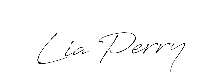 How to make Lia Perry name signature. Use Antro_Vectra style for creating short signs online. This is the latest handwritten sign. Lia Perry signature style 6 images and pictures png