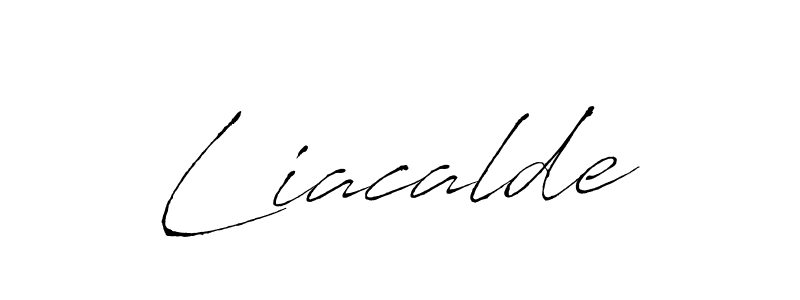 if you are searching for the best signature style for your name Liacalde. so please give up your signature search. here we have designed multiple signature styles  using Antro_Vectra. Liacalde signature style 6 images and pictures png