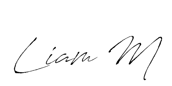 Here are the top 10 professional signature styles for the name Liam M. These are the best autograph styles you can use for your name. Liam M signature style 6 images and pictures png