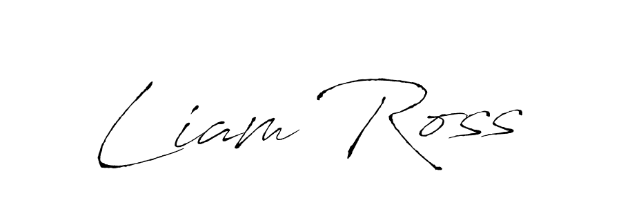 How to make Liam Ross signature? Antro_Vectra is a professional autograph style. Create handwritten signature for Liam Ross name. Liam Ross signature style 6 images and pictures png