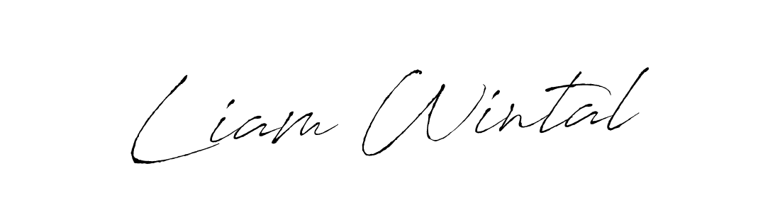 Antro_Vectra is a professional signature style that is perfect for those who want to add a touch of class to their signature. It is also a great choice for those who want to make their signature more unique. Get Liam Wintal name to fancy signature for free. Liam Wintal signature style 6 images and pictures png